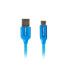 Фото #2 товара Кабель USB A — USB C Lanberg CA-USBO-21CU-0005-BL Синий 50 cm 0,5 m
