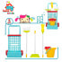 Cleaning Trolley with Accessories Colorbaby My Home 30,5 x 55,5 x 19,5 cm (4 Units)