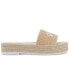 Фото #2 товара Womens's Fiona Arch Logo Espadrille Platform Sandals