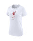 Фото #3 товара Women's White Liverpool Crest T-shirt