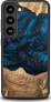 Фото #1 товара BeWood Etui z drewna i żywicy na Samsung Galaxy S23 Bewood Unique Neptun - granatowo-czarne