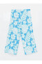 Фото #4 товара LCW ECO Beli Lastikli Çiçekli Kız Çocuk Pantolon