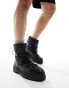 Фото #4 товара Walk London Element snow boots in black leather