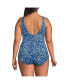 Plus Size Mastectomy Chlorine Resistant Tugless One Piece Swimsuit Soft Cup