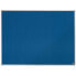 Bulletin board Nobo Essence Blue Felt Aluminium 120 x 90 cm