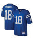 ფოტო #4 პროდუქტის Men's Peyton Manning Royal Indianapolis Colts Big and Tall 1998 Retired Player Replica Jersey