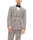 Men's Modern Double Breasted, 2-Piece Suit Set