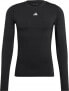 Фото #1 товара Eb Fit Koszulka męska adidas Techfit Aeroready Long Sleeve Tee czarna HP0626 XL