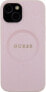 Фото #3 товара Guess Guess GUHMP15SPSAHMCP iPhone 15 6.1" różowy/pink hardcase Saffiano MagSafe