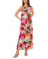 ფოტო #5 პროდუქტის Women's Floral-Print Pull-On A-Line Midi Skirt