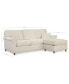 Фото #10 товара Lidia 82" Fabric 2-Pc. Reversible Chaise Sectional Sofa with Storage Ottoman, Created for Macy's