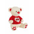 Teddy Bear Love Glitter T-shirt Beige 70 cm