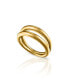 Women's Phoenix 18K Gold-Plated Brass Plain Ring