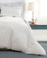 Фото #2 товара Medium Weight White Goose Feather and Down Comforter with Duvet Tabs, Twin