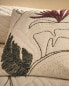 Embroidered cushion cover