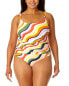 Фото #1 товара Anne Cole Shirred One-Piece Women's