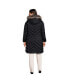 Women's Plus Size Insulated Cozy Fleece Lined Winter Coat