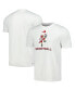 Фото #1 товара Men's White Louisville Cardinals Fadeaway Basketball Pregame AEROREADY T-shirt