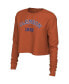 ფოტო #2 პროდუქტის Women's Orange Clemson Tigers Est. Cropped Long Sleeve T-shirt