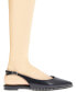 Фото #6 товара Women's Valerie Studded Slingback Pointed-Toe Flats