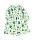 ფოტო #6 პროდუქტის Baby Girls Cotton Dresses 2pck, Shamrocks