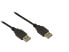 Фото #1 товара Good Connections USB 2.0 - 3m - 3 m - USB A - USB A - USB 2.0 - Male/Male - Black