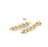 Фото #2 товара Trendy Gold Plated Legacy Drop Earrings JELLG-J891