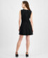 ფოტო #1 პროდუქტის Juniors' Striped Sleeveless Mini Dress