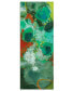 Lolly I Frameless Free Floating Tempered Art Glass Abstract Wall Art by EAD Art Coop, 63" x 24" x 0.2"