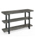 Тумба под телевизор Alaterre Furniture Pomona Metal and Reclaimed Wood Media Console Table