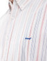 Levi's authentic logo short sleeve stripe oxford shirt in multi/white Bunt/Weiß, M - 96 CM - 101 CM - фото #2