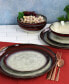 Samara 12 Piece Stoneware Dinnerware Set, Service for 4