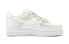 Фото #3 товара Кеды Nike Air Force 1 Low детские ГС зелено-белые DH2920-111