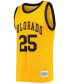 Фото #5 товара Men's Spencer Dinwiddie Gold Colorado Buffaloes Commemorative Classic Basketball Jersey