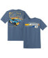ფოტო #2 პროდუქტის Men's Blue Erik Jones allegiant Car T-shirt