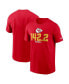 Фото #2 товара Men's Red Kansas City Chiefs Local Essential T-shirt