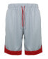 ფოტო #16 პროდუქტის Men's Premium Active Moisture Wicking Workout Mesh Shorts With Trim