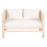 Фото #22 товара Двухместный диван AKAR 131 x 80 x 77,5 cm Натуральный древесина тика