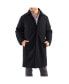 ფოტო #1 პროდუქტის Men's Zach Knee Length Jacket Top Coat Trench Wool Blend Overcoat