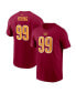 Фото #3 товара Men's Chase Young Burgundy Washington Commanders Player Name and Number T-shirt