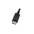 Фото #2 товара V7 Black Video Cable DisplayPort Male to HDMI Male 3m 10ft - 3 m - DisplayPort - HDMI - Male - Male - Straight