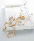ფოტო #3 პროდუქტის EFFY® Cultured Freshwater Pearl (10mm) Drop Earrings in 18k Gold Over Sterling Silver