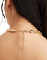 Фото #4 товара Petit Moments caspian choker necklace with statement corsage in gold