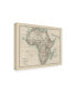 Фото #2 товара Johnston Johnstons Map of Africa Canvas Art - 15.5" x 21"