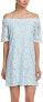 Фото #1 товара Платье с открытыми плечами Donna Morgan 241142 Голубое льдом размер 10