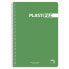 Notebook Pacsa Plastipac Light Green Din A4 5 Pieces 80 Sheets