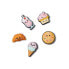 Фото #2 товара Crocs Jibbitz™ Mini 3D Pastry Shop 5 Pack Pins 10012953