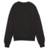 Фото #2 товара Puma Downtown Oversized Crew Neck Long Sleeve Sweatshirt Womens Black 62435601