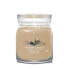 Фото #1 товара Aromatic candle Signature glass medium Amber & Sandalwood 368 g