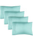 Фото #1 товара Pillowcase Set of 4 Soft Double Brushed Microfiber - Queen